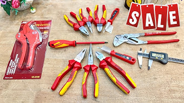 Khuyến mãi bộ 3 kìm cách điện 1000V VDE, sản xuất tại Đức