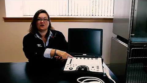 How to turn on your GE Logiq e veterinary ultrasound scanner