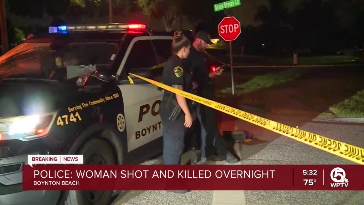 Woman killed in Boynton Beach shooting - YouTube
