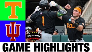 #1 Tennessee vs Indiana Highlights - KNOXVILLE REGIONAL | 2024 NCAA Baseball Championships by Shaquille Bryant 1,315 views 1 day ago 14 minutes, 34 seconds