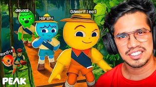 I Climbed THE HARDEST PEAK With Friends😂😱| Gone Wrong