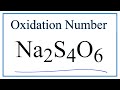 Oxidation States in Na2S4O6