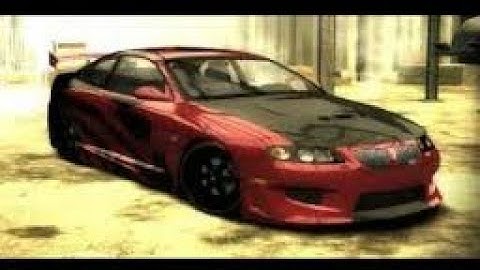 NFS MOST WANTED (2005) COMO CUSTOMIZAR O PONTIAC GTO DO ROG