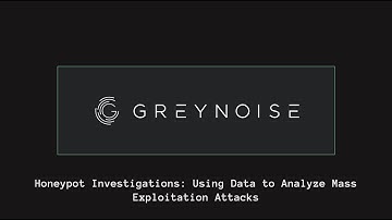 Honeypot Investigations: Using Data to Analyze Mass Exploitation Attacks