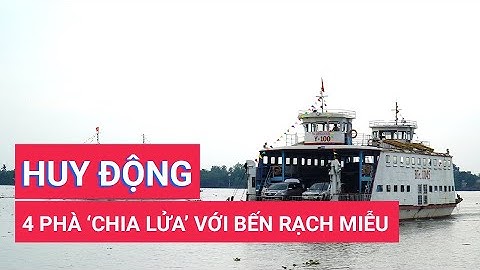 Huy động 4 phà để 