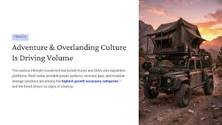 Corey Smith Horsham Discusses the Top Trends Affecting Vehicle Accessories