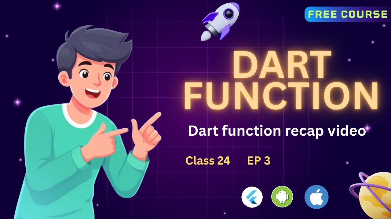 🚀 Dart Functions EXPLAINED! (Recap & Review) - Master the Basics for ...