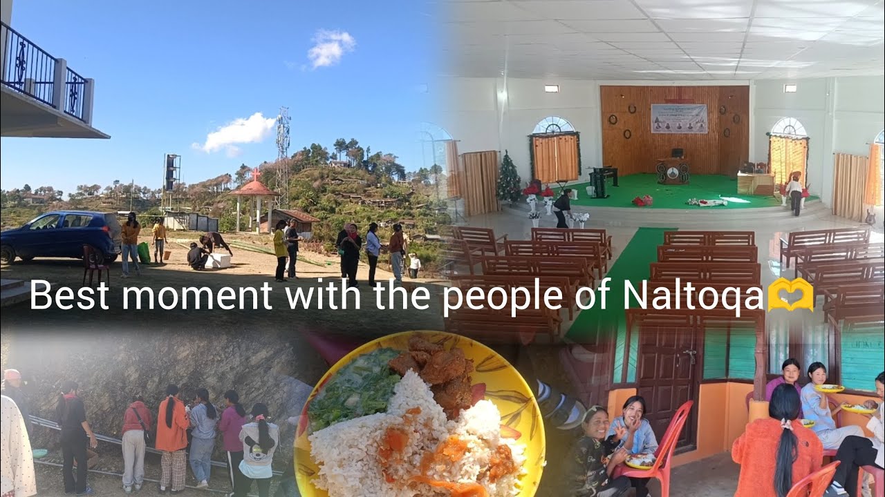 Went to church to do decoration for christmas | with youths of Naltoqa