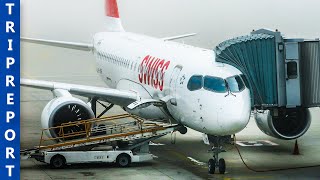 Swiss AIRBUS A220-100 is BELOW STANDARD | Munich to Zurich in Economy Class