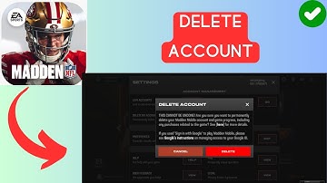 How to Delete Madden NFL 25 Mobile Football Account #maddenmobile25