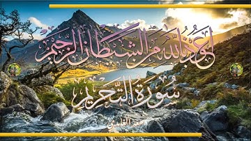 Sūra [066] al-Taḥrīm [Prohibition - Full Surah] سورة التحريم كامله - الشيخ سعد الغامدي