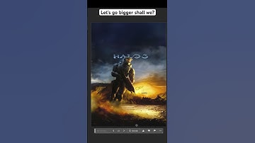 Photoshop Ai completes: HALO 3 Cover Art [Generative Fill]