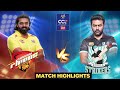 Chennai rhinos easy win over kerala strikers in the last league match  ccl match 16