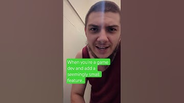 Everything but the red barrel broke due to skippable dialogue... #gamedevelopment #gamedev