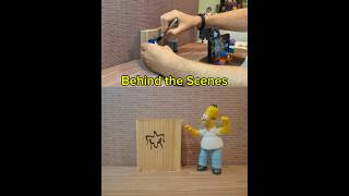 Behind the Scenes Homer the Artist Sonic the Hedgehog The Simpsons Stop Motion