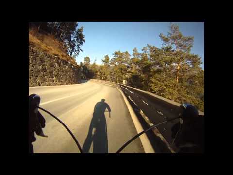 Rennrad Abfahrt Brenner - gopro hd hero