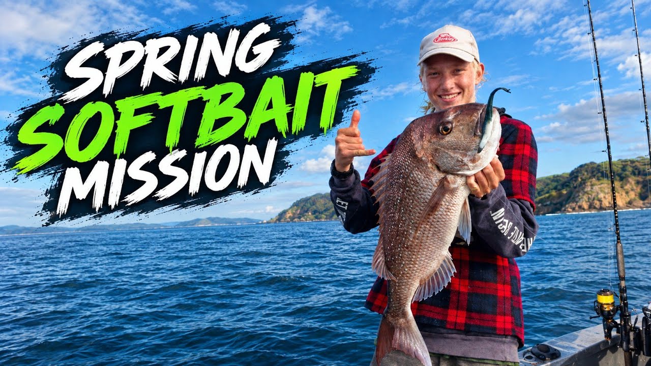 Spring Softbait Fishing in New Zealand!