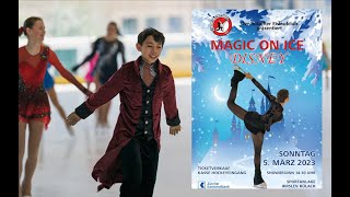 Ean Weiler - Practicing for Magic on Ice 2023 - Disney Ice Show