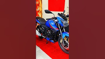 New Model Apache 160 2v Blue colour Apache bike #shortsfeed #rider #shorts