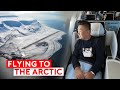 Flying to the arctic  la compagnie a321lr to the northernmost airport