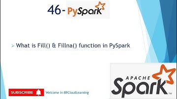 46-  fill() & fillna() functions | Replace null values | in PySpark in Hindi | Azure Databricks
