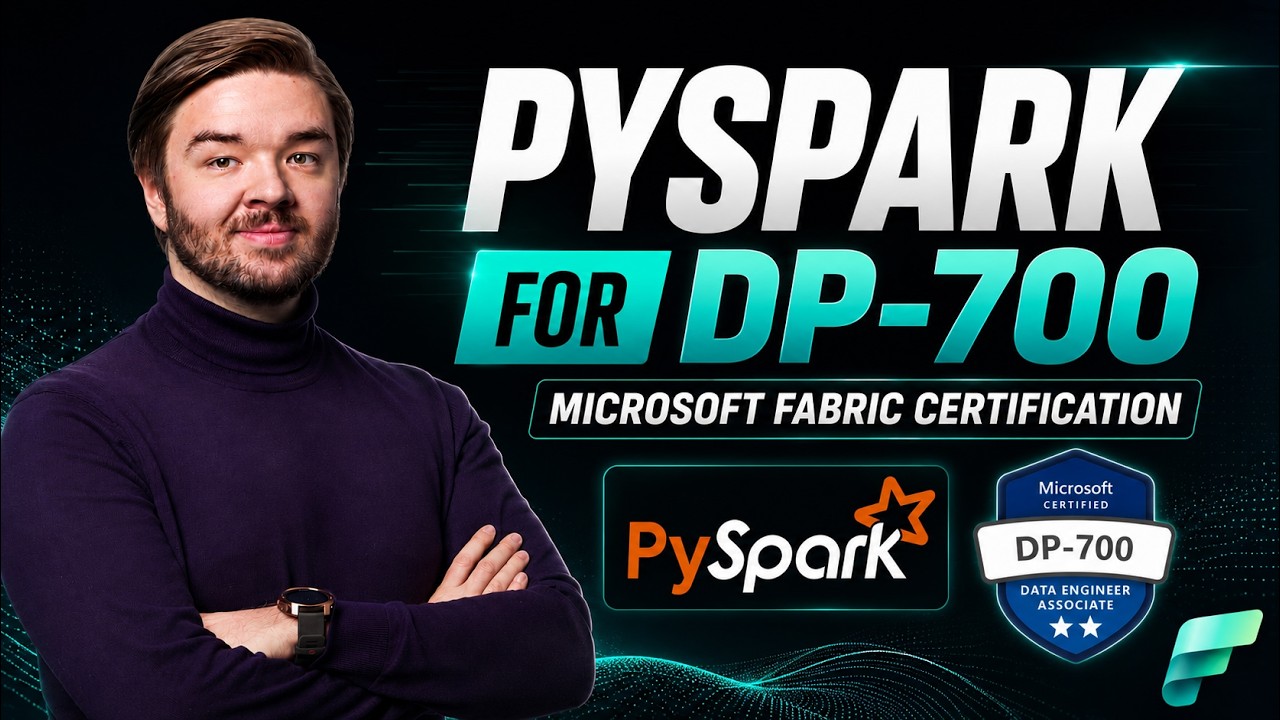 PySpark Data Transformation Fundamentals for DP-700 Exam