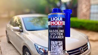 Using Liqui Moly Gasoline Cleaner for Rough Idle & Low MPG Resimi