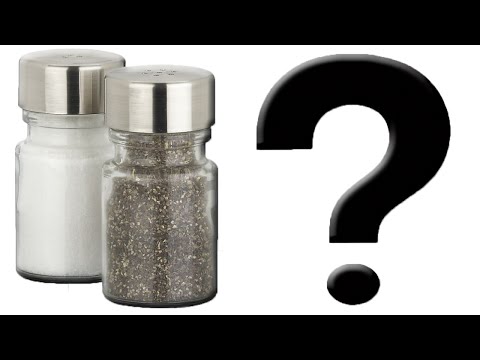 Video: How To Separate Salt From Pepper