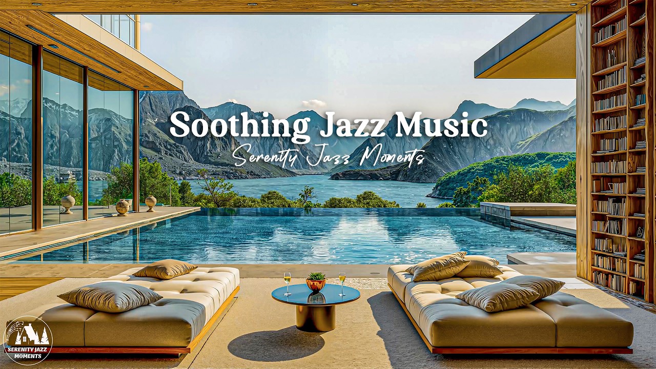 Soothing Jazz Music In A Luxurious Lakeside Apartment - Morning Jazz For A Good Start To The Day