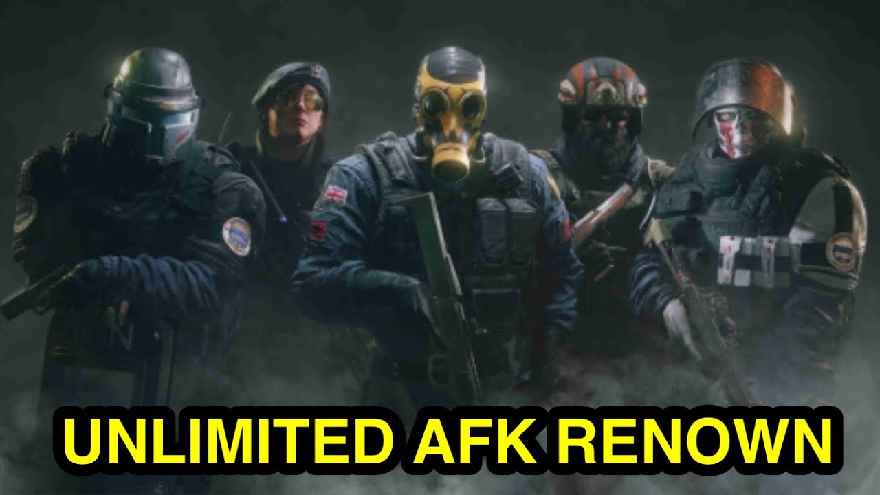 UNLIMITED AFK RENOWN METHOD IN RAINBOW SIX SIEGE | AFK RENOWN METHOD