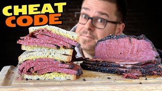 The ULTIMATE Short Cut - EASY Smoked Corned Beef with Homemade Rub