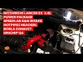 2018 Mitsubishi Lancer EX Full Power Package: K&N Intake, Borla Exhaust, Unichip
