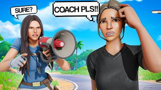 Solo FNCS, But a Girl Coaches Me...