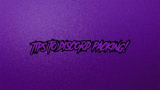 HOW TO ROAST/PACK ON DISCORD! (Discord Packing Tips)