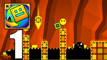 Geometry Dash World - First Gameplay Walkthrough Part 1 (Android, IOS)