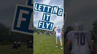 LETTING IT FLY! Getting gameday ready! #punter #puntersarepeopletoo #hangtime #punting #britball