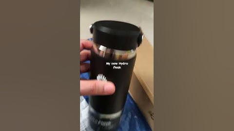 Unboxing my New Hydro Flask