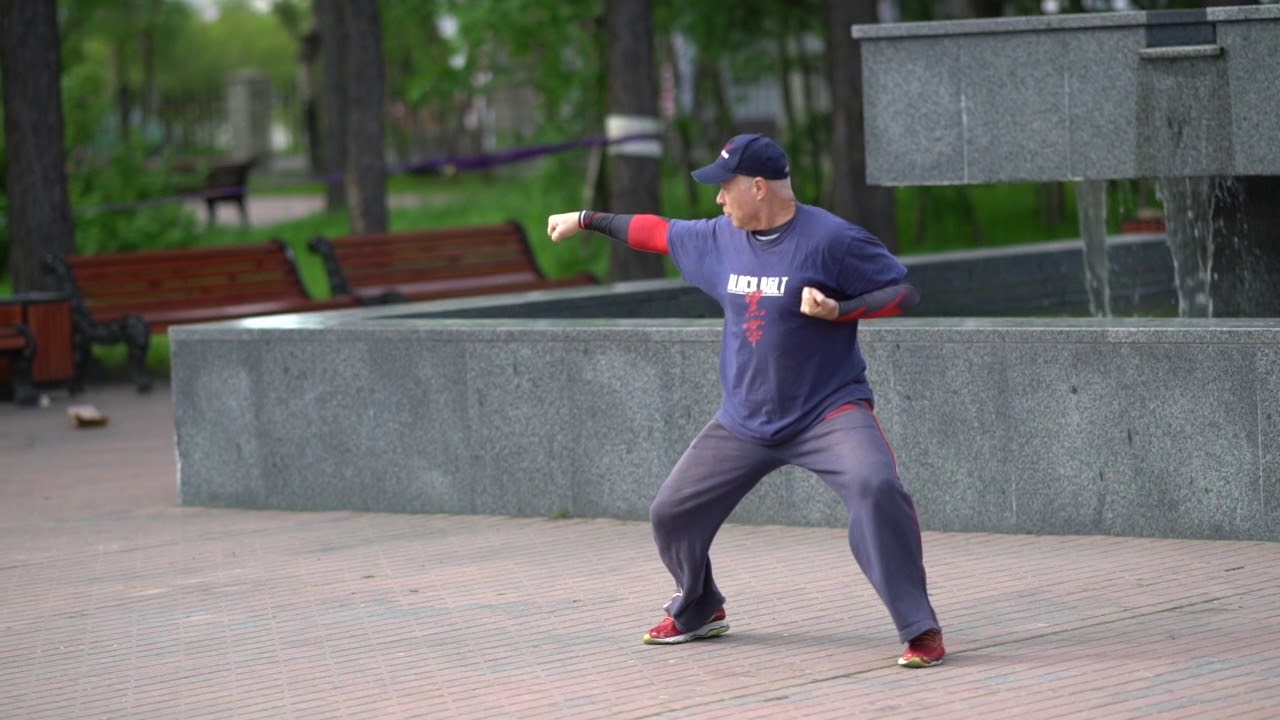 ШКОЛА КЁКУСИНКАЙ. ЦУКИ НО КАТА (ЗАМЕДЛЕННАЯ СЪЁМКА) 1 КЮ