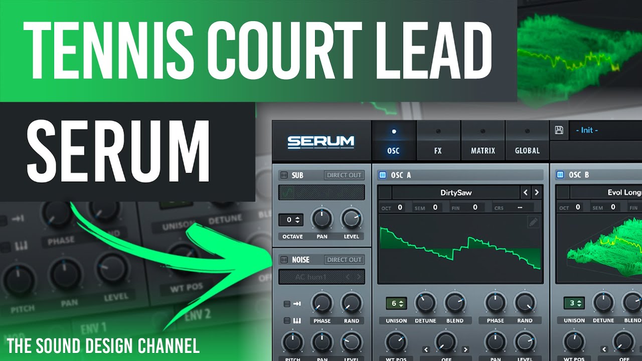 Serum Tutorial | Flume Tennis Court Lead | Tutorial ​
