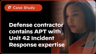 Defense contractor contains APT with Unit 42 Incident Response expertise