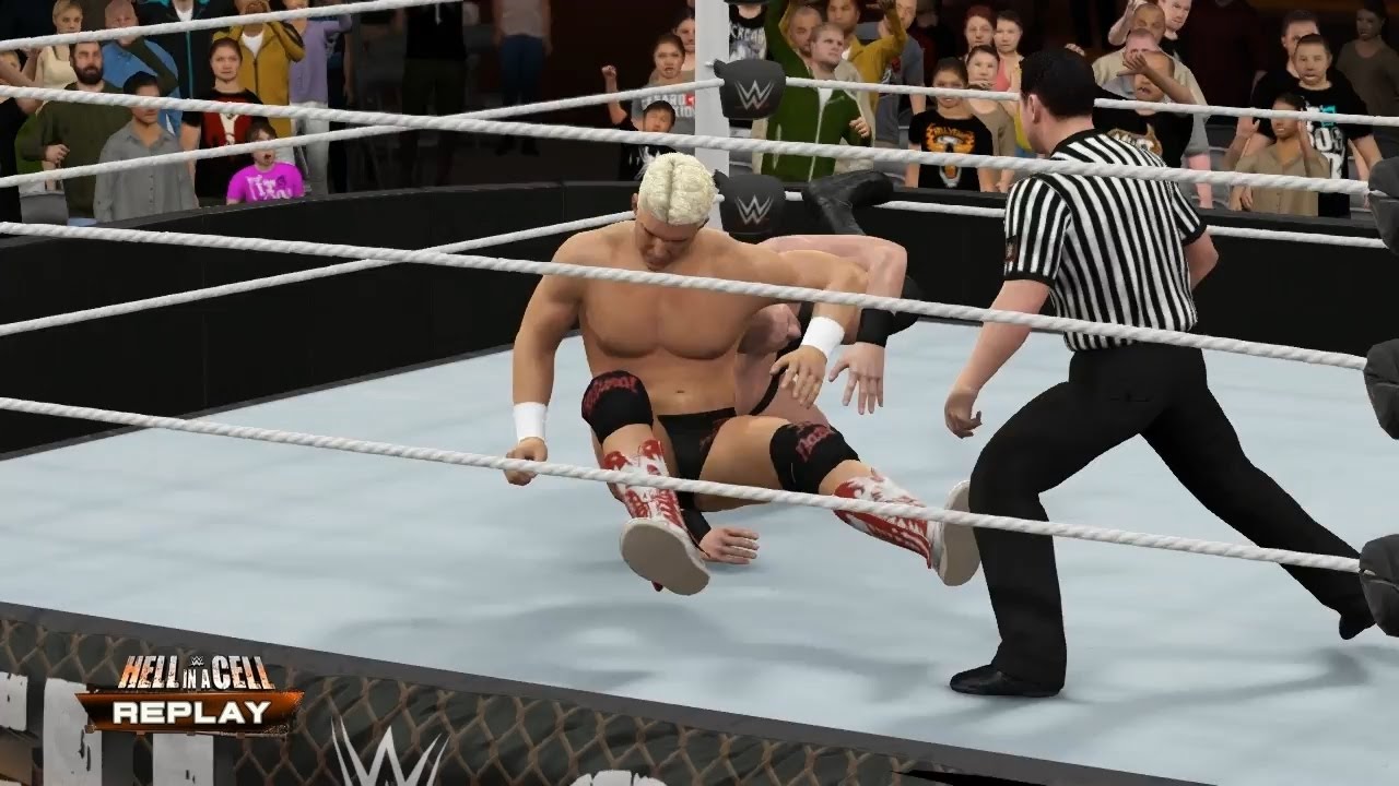 Pc世界摔角娛樂wwe 2k16 達斯汀 羅茲 Dustin Rhodes Vs 動作集合人 地域鐵籠 14 普通規則賽 Wwe歐洲冠軍 18 12 16 Youtube