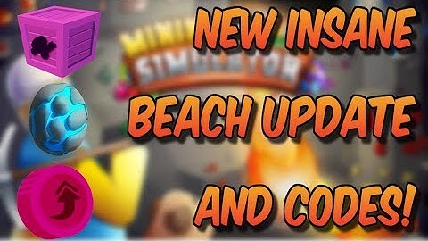 *NEW* INSANE SUMMER BEACH UPDATE AND CODES! (Roblox Mining Simulator)