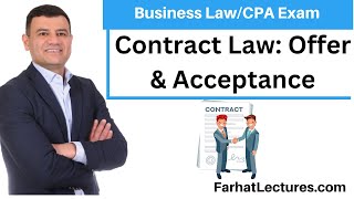 Contract Law:  Offer and Acceptance CPA Exam REG