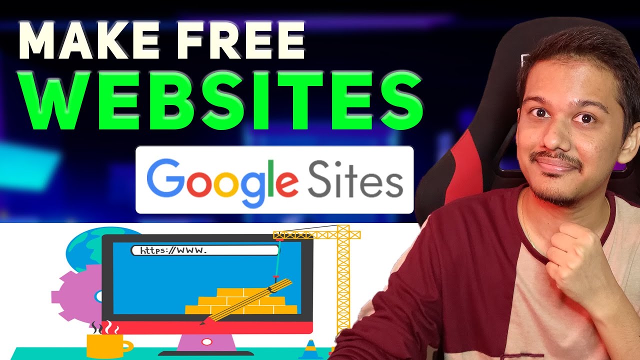 How to Make Free Websites With Google Sites [ Hindi ] - YouTube