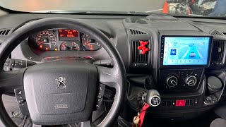 Peugeot Boxer Stereo multimedia con Android Auto y CarPlay