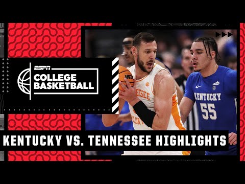 SEC Semifinal: Kentucky Wildcats vs. Tennessee Volunteers | Full Game Highlights