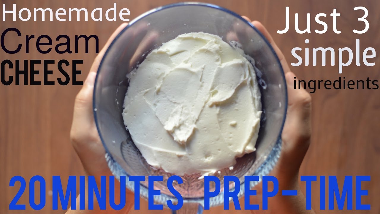3 ingredients low fat homemade Cream Cheese usefull for all types of