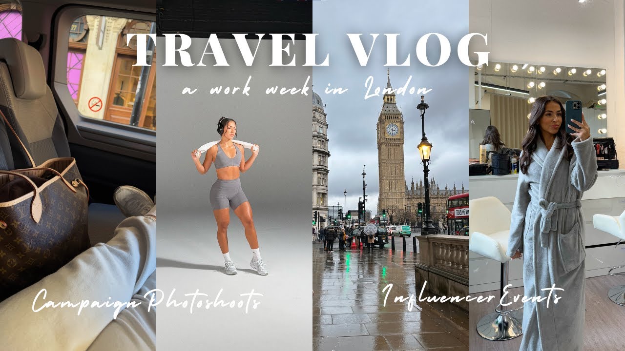 ПУТЕШЕСТВИЕ VLOG | неделя в Лондоне, съёмки BTS с Oner Active, мероприятия для влиятельных лиц и ...