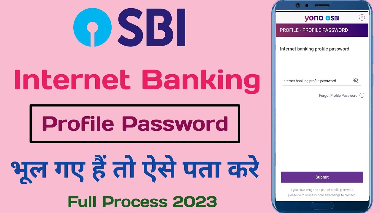 How to reset sbi profile password online net banking ka profile