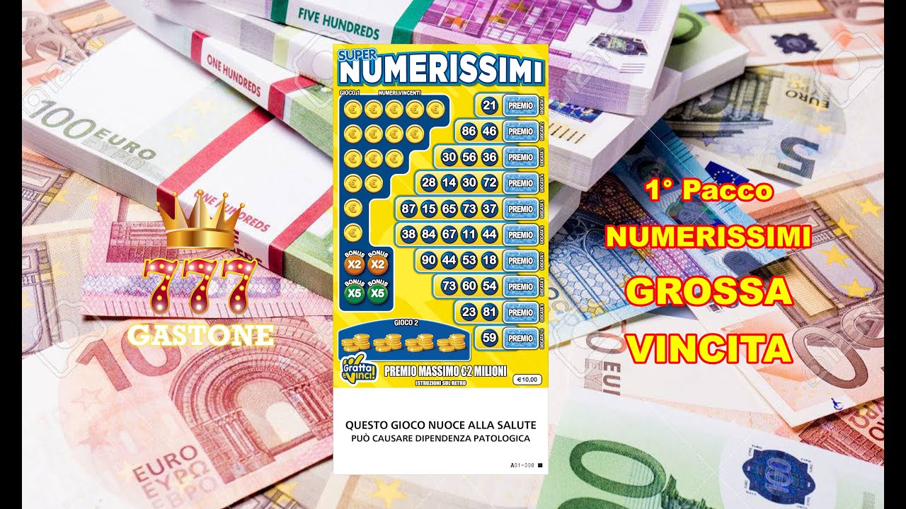 GROSSA VINCITA DA NON  PERDERE NUMERISSIMI PACCO1 PARTE quarta GRATTA E VINCI